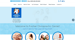 Desktop Screenshot of fischerchiropracticcenter.com